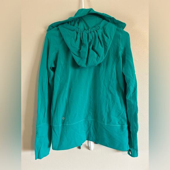 Lululemon In Stride Jacket Teal Size 6 - Picture 4 of 8